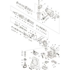 Main Assembly for Makita DHR242Z