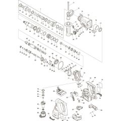 Main Assembly for Makita DHR243RFE