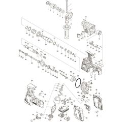 Main Assembly for Makita DHR263ZJ