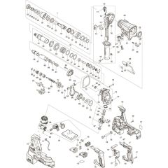 Main Assembly for Makita DHR281ZJ
