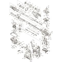 Main Assembly for Makita DHR400ZK