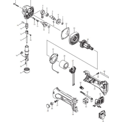 Makita DJN160RFE Assembly