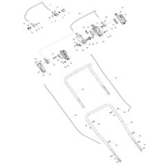 Makita DLM462 Handle Assembly