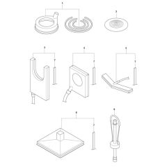 Husqvarna DM 200 Accessories