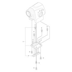 Motor Bracket for Husqvarna DM 370