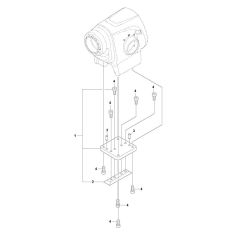 Motor Bracket for Husqvarna DM 400