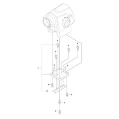 Motor Bracket for Husqvarna DM 430