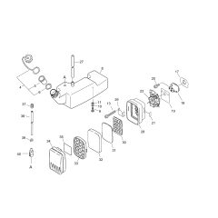 Air Cleaner & Fuel Tank
