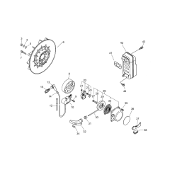 Magneto, Starter for ECHO DM-4610