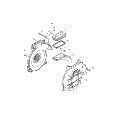 Fan Case for ECHO DM-4610