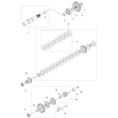 Gears Assembly for DM 650