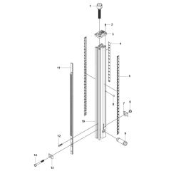 Column Assembly for Husqvarna