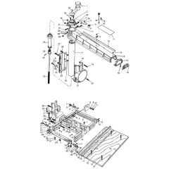 Main Assembly for DeWalt DN890