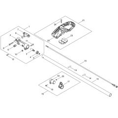 Pipe Handle for ECHO DPAS-2600