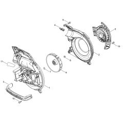 Fan Case for ECHO DPB-600