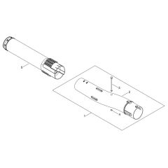 Pipe for ECHO DPB-600 Blower