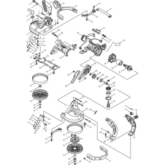 Makita DPB180Z Main Assembly