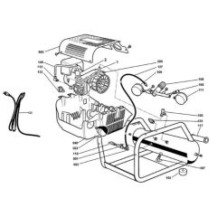 Main Assembly for DeWalt DPC10RC