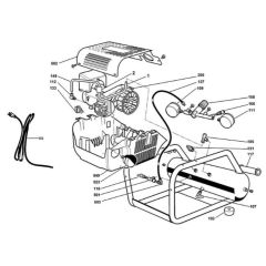 DeWalt DPC10RC Main Assembly