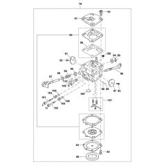 Carburettor Assembly for Makita