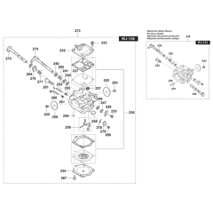 Carburettor Assembly for Makita