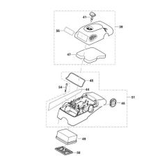 Air Filter Assembly for Makita