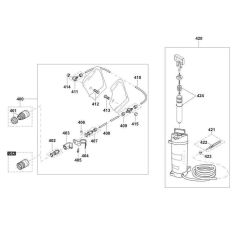 Water Tank Assembly for Makita