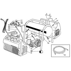 Main Assembly for DeWalt Compressor