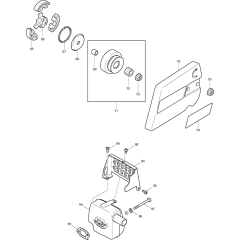 Clutch Assembly for Makita DPC7000