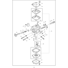 Carburettor Assembly for Makita