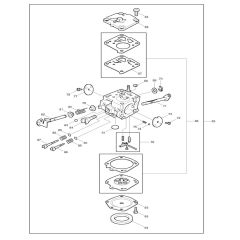 Carburettor Assembly for Makita