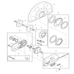 Makita DPC7300 Hood Assembly
