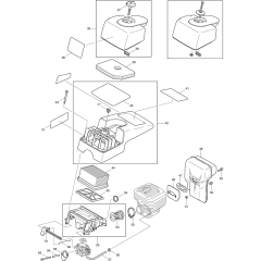 Assembly for Makita DPC7301