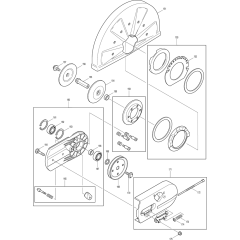 Blade Guard & Sprocket Assembly