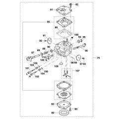 Carburettor Assembly for Makita