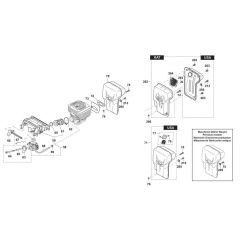 Muffler for Makita DPC8111
