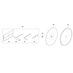 Blades & Tools for Makita DPC8132