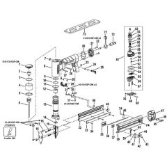 Main Assembly for DeWalt DPN2330