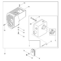 Exhaust Assembly for DPS2050H