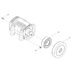 Exciter Assembly for Wacker DPS2050H