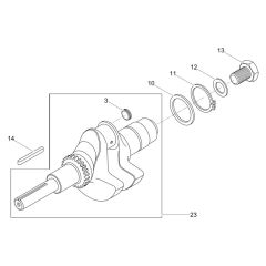 Crankshaft Assembly for DPS2050H