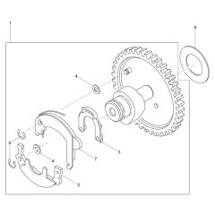 Camshaft Assembly for Wacker DPS2050Hw
