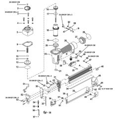 Main Assembly for DeWalt Nailers