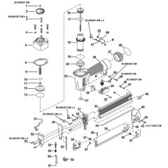 DeWalt DPSB2IN1 Main Assembly