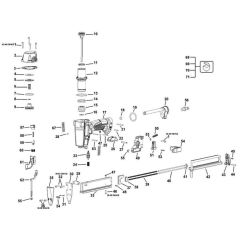 Main Assembly for DeWalt Nailers
