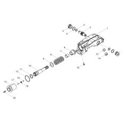 Center Pole Head Assembly