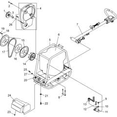 Vibratory Plate Assembly