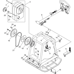 Vibratory Plate Assembly