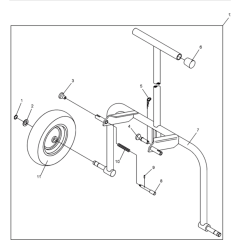 Trolley Assembly for Wacker