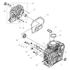 Cylinder Housing for Wacker DPU45